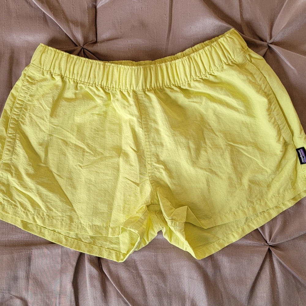 Yellow Women's Shorts